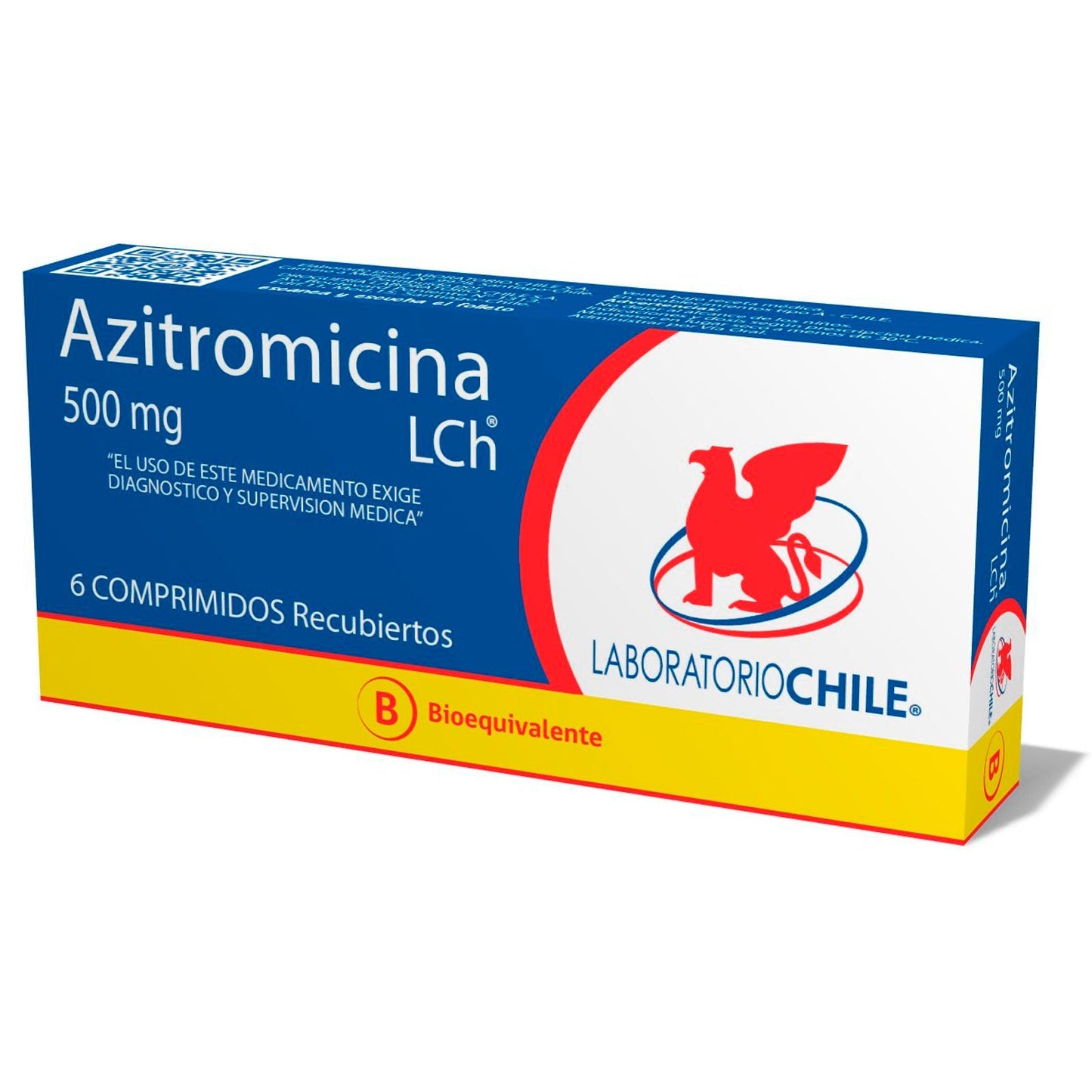 Azitromicina Comprimidos Recubiertos 500mg