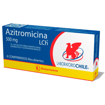 Azitromicina Comprimidos Recubiertos 500mg