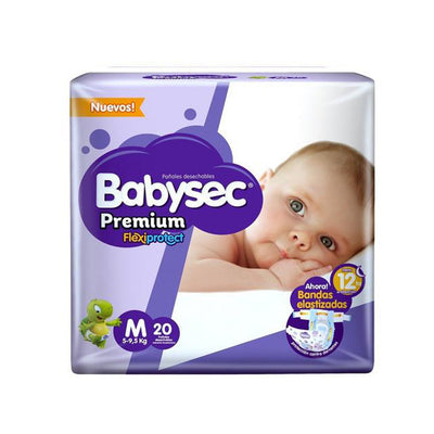 Babysec Pañal Flexi Protect M