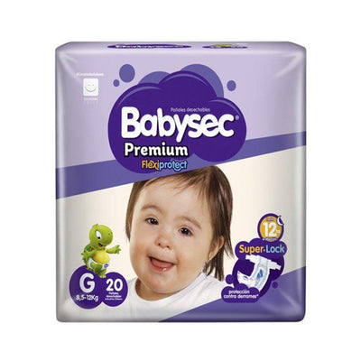 Babysec Pañal Flexi Protect G