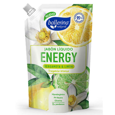 Jabón Líquido Ballerina Bergamota y Limón - 750 ml
