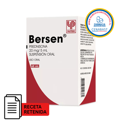 Bersen Suspensión Oral - 60 mL - Medicamento Cenabast