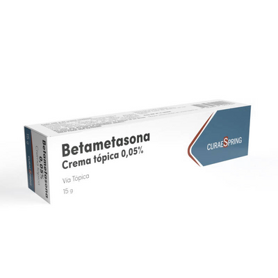 Betametasona Crema Tópica 0,05% - 15 gramos