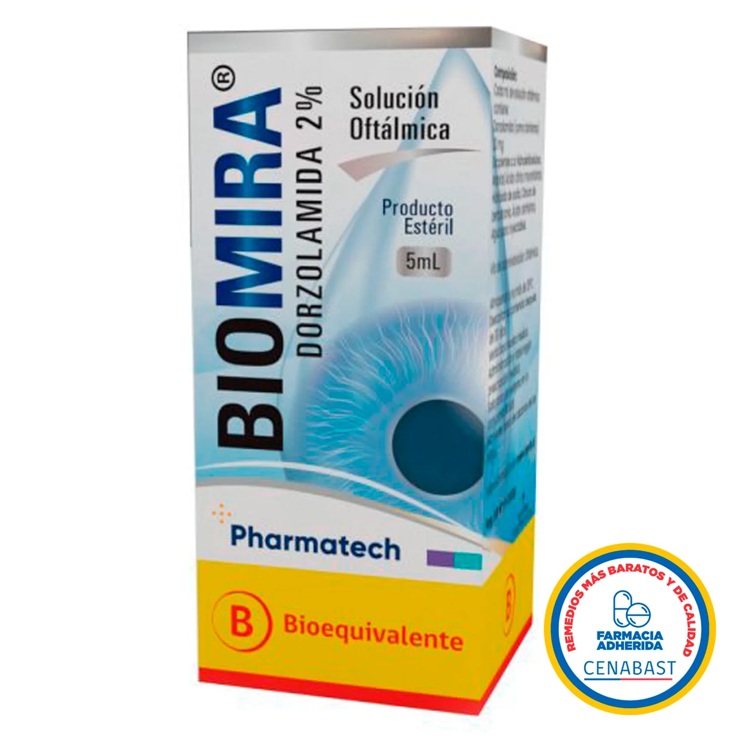 Biomira Solución Oftálmica 2% Medicamento Cenabast