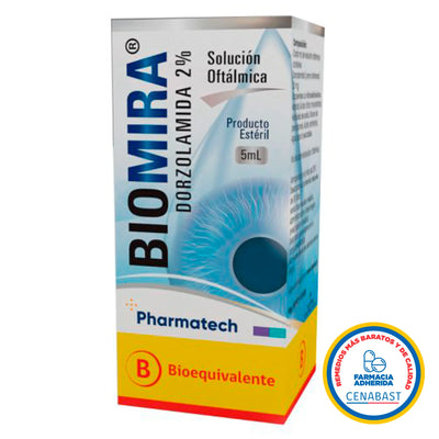 Biomira Solución Oftálmica 2% Medicamento Cenabast