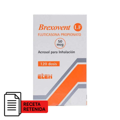 Brexovent LF Aerosol para Inhalación 50mcg
