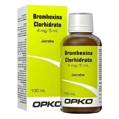 Bromhexina Jarabe 4mg/5ml