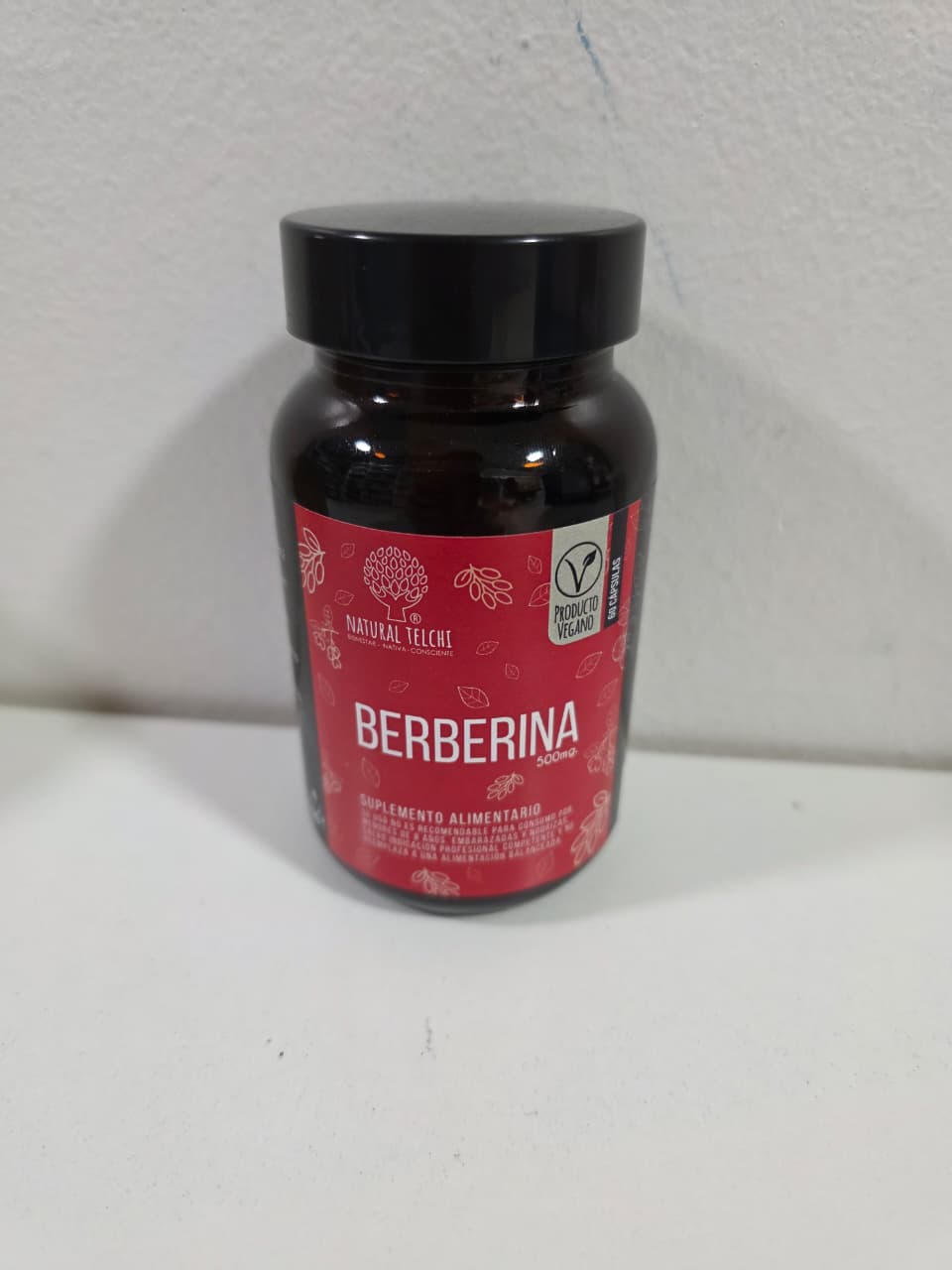 Berberina 500mg - 60 Cápsulas