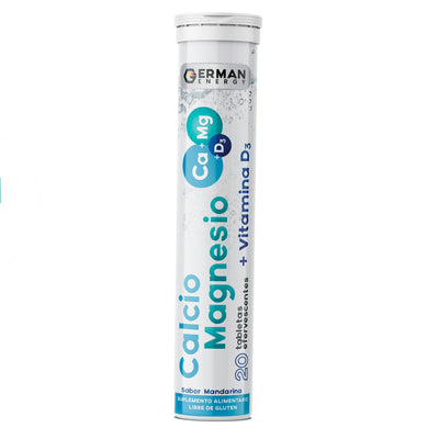 Calcio Magnesio Vitamina D3 Tabletas Efervescentes