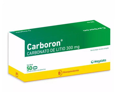 Carboron Comprimidos 300mg