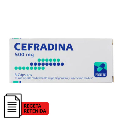 Cefradina Cápsulas 500mg