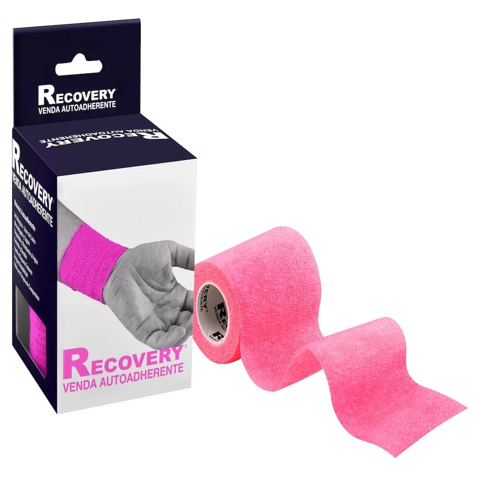 Recovery Venda Autoadherente Rosada | Farmacias Curie - Envíos a todo Chile