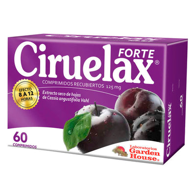 Ciruelax Forte Comprimidos recubiertos - 60 unidades