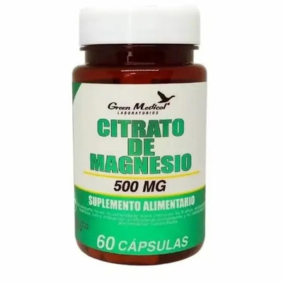 Citrato de Magnesio 500 mg - 60 Cápsulas