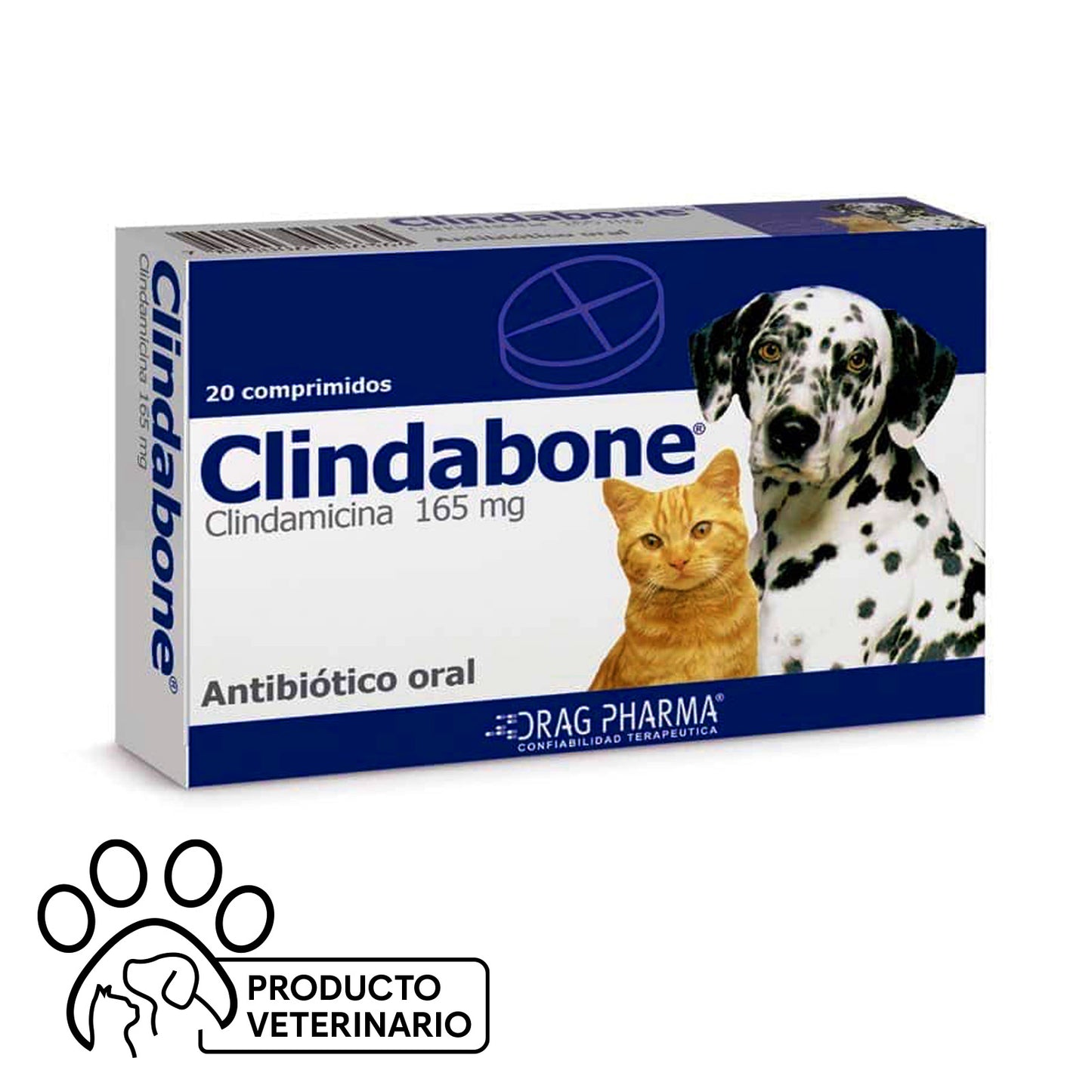 Clindabone Comprimidos 165mg