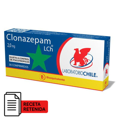 Clonazepam Comprimidos 2mg