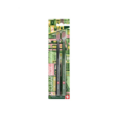 Curaprox Pack Duo Recycled 5460 - 2 Cepillos Ultrasuave