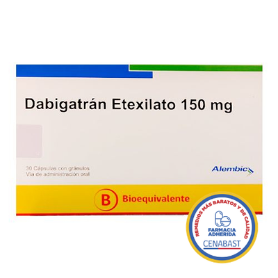 Pradaxa 150mg - 30 Cápsulas - Medicamento Cenabast