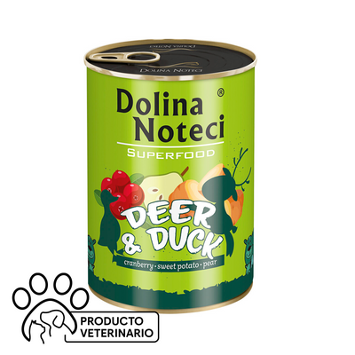 Dolina Noteci Alimento Húmedo Perro Sabor Ciervo y Pato