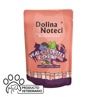 Dolina Noteci Superfood Ternera, Langosta - Alimento Gatos 85 gramos