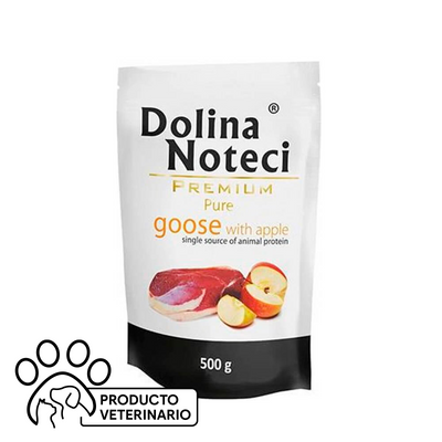 Dolina Noteci Alimento Húmedo Perro Sabor Ganso y Manzana
