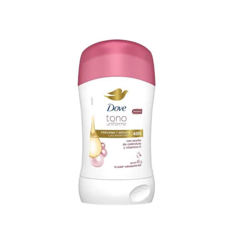 Dove Desodorante Mujer Barra Tono Uniforme- 45 gramos