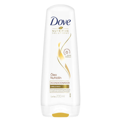 Dove Acondicionador Nutrición - 200 ml Tamaño Viaje