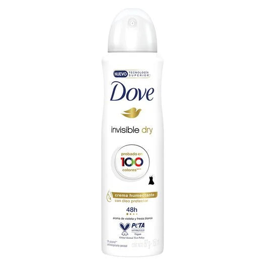 Dove Desodorante Mujer Spray Invisible Dry - 150 ml
