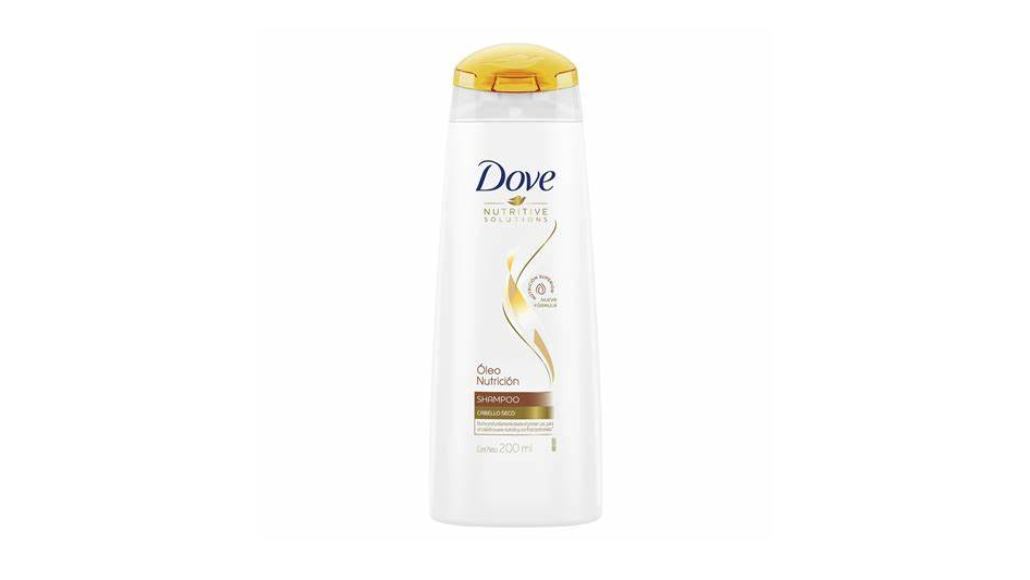 Dove Shampoo Nutrición - 200 ml Tamaño Viaje