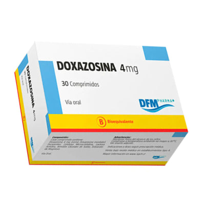 Doxazosina Comprimidos 4mg