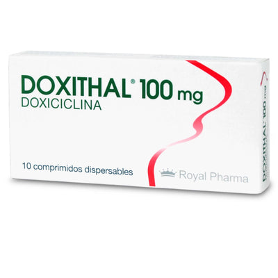 Doxithal 100 mg - 10 Comprimidos Dispersables