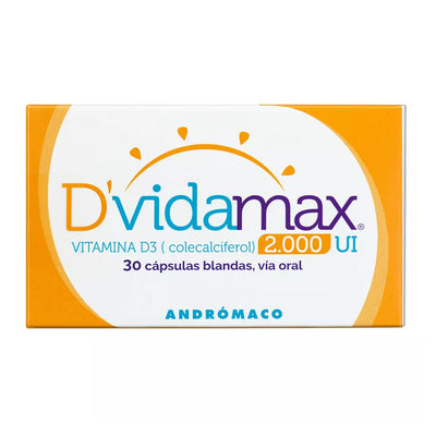 D'vida Max Cápsulas Blandas 2.000 UI