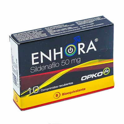 Enhora Comprimidos Recubiertos 50mg - 10 unidades