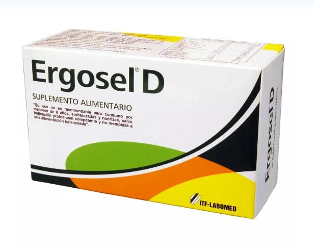Ergosel D - 60 Cápsulas - Farmacias Curie
