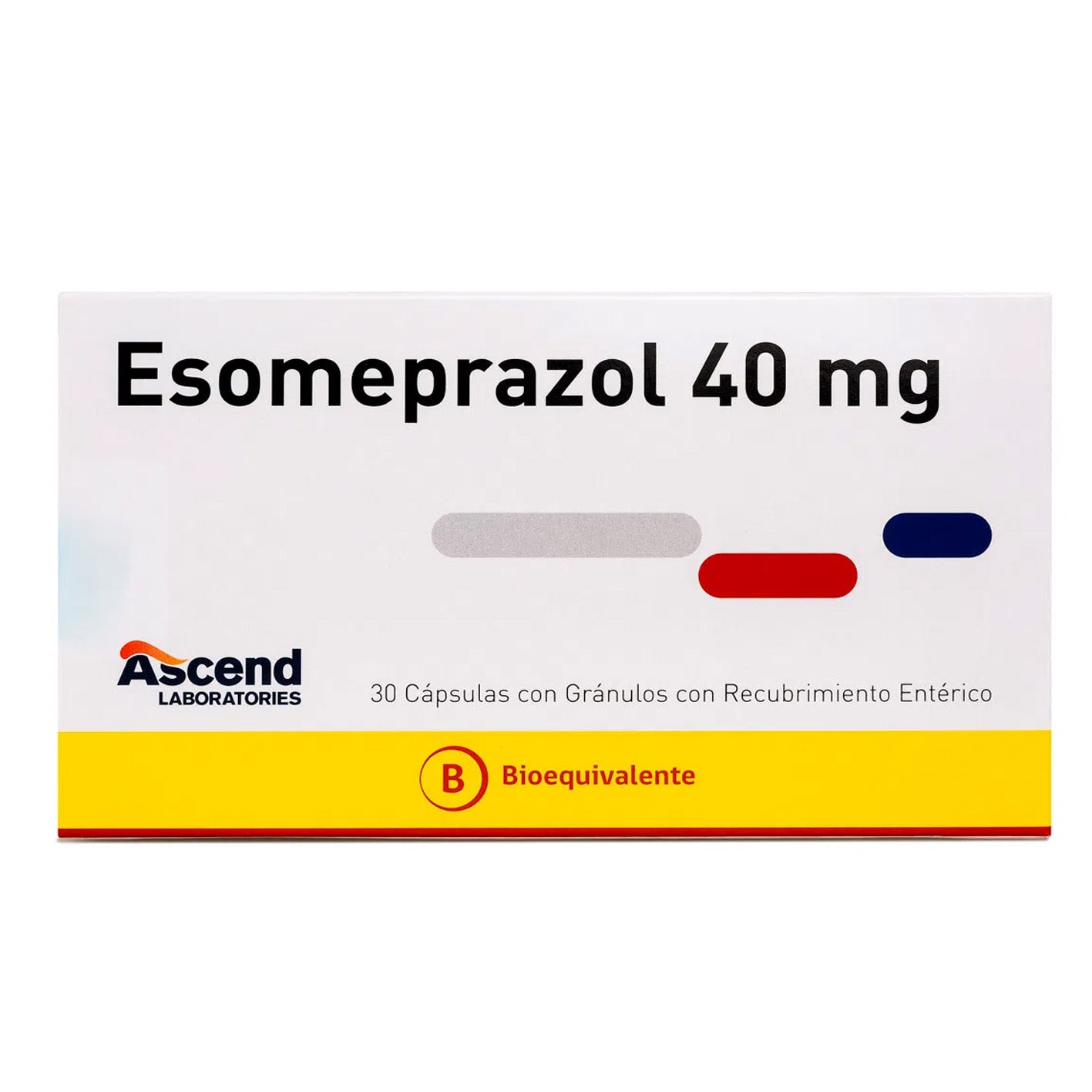 Esomeprazol Cápsulas con Gránulos con recubrimiento Entérico 40mg - Farmacias Curie