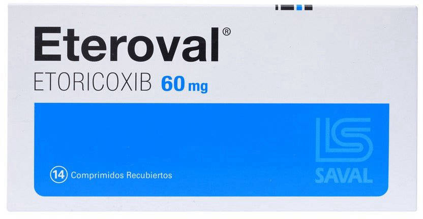 Eteroval 60mg - 14 Comprimidos Recubiertos - Farmacias Curie