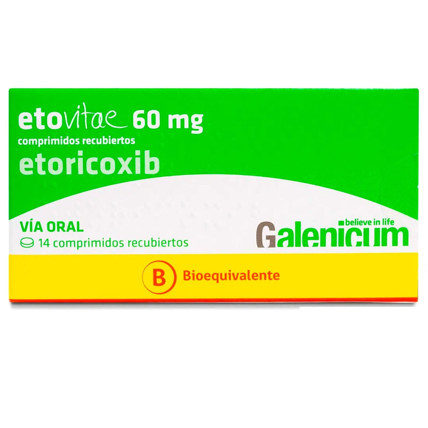 Etovitae Comprimidos Recubiertos 60mg - Farmacias Curie