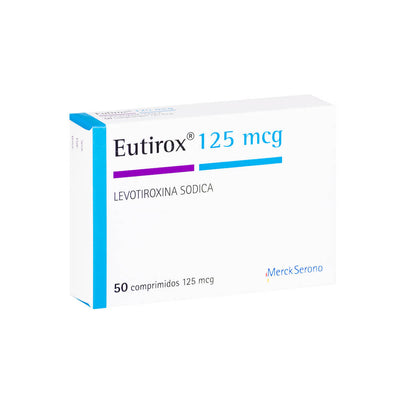 Eutirox 125mcg - 50 Comprimidos