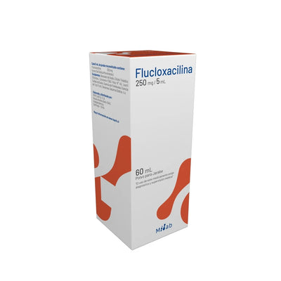 FLUCLOXACILINA 250mg/5ml - Polvo para Jarabe 60 ml