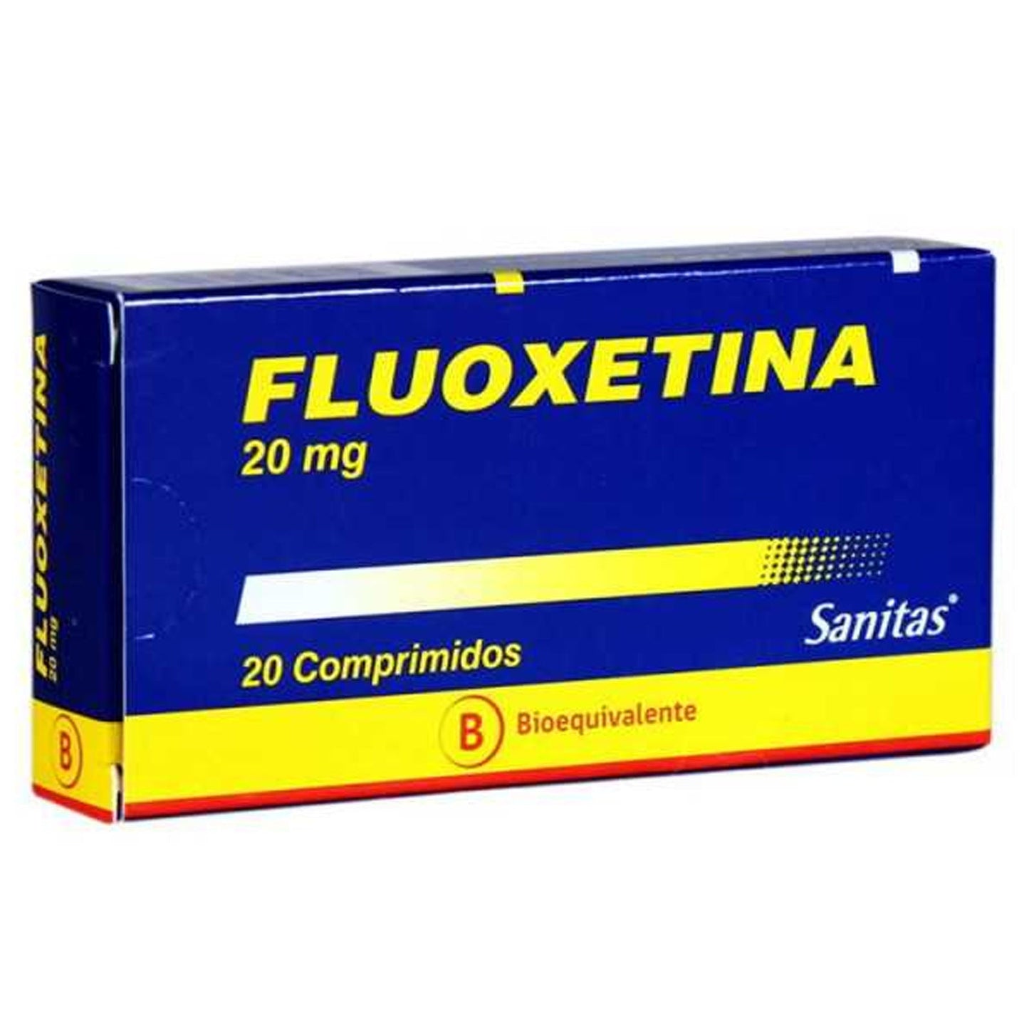 Fluoxetina Comprimidos 20mg - 20 unidades - Farmacias Curie