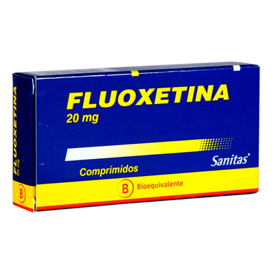 Fluoxetina Comprimidos 20mg - 60 unidades