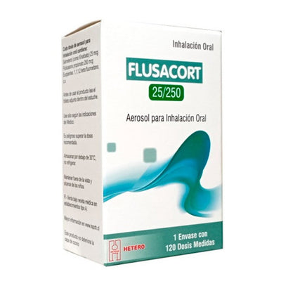 Flusacort Aerosol para Inhalación 25/250