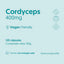 Hongo Cordyceps 400mg - 120 Cápsulas