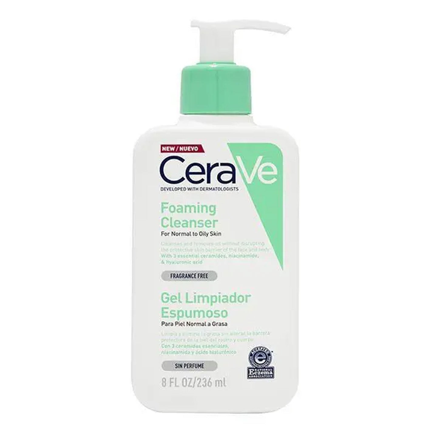 Cerave Gel Limpiador Espumoso - 236ml