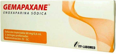 Gemapaxane 60mg - 2 Jeringas - Medicamento Cenabast