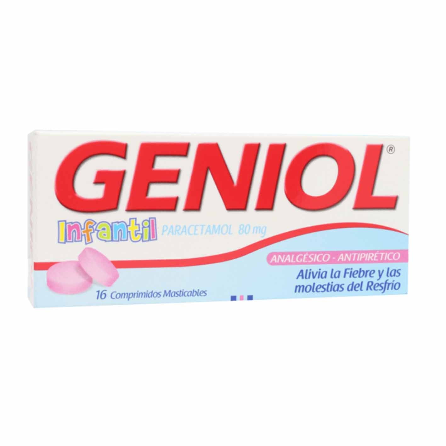 Geniol Infantil Comprimidos Masticables | Farmacias Curie - Envíos a ...