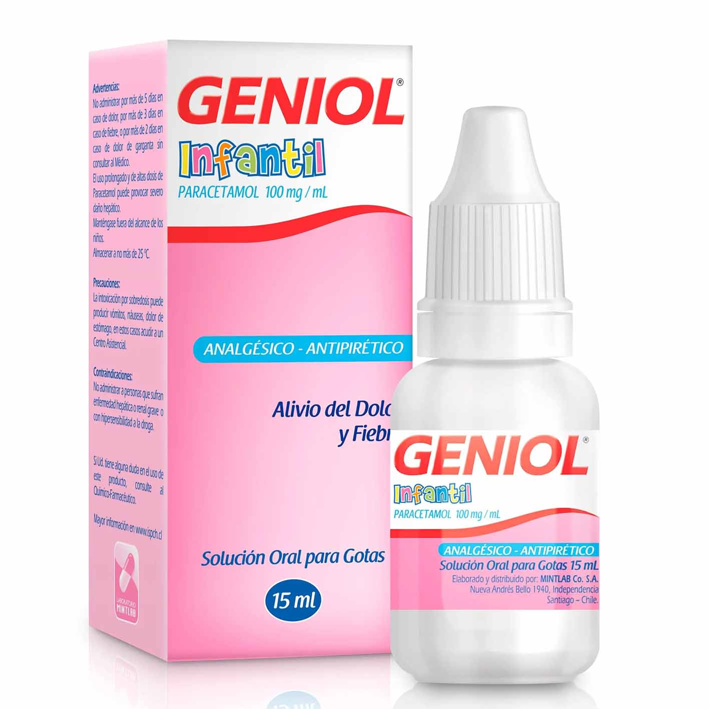 Geniol Infantil Solución Oral para Gotas | Farmacias Curie - Envíos a ...