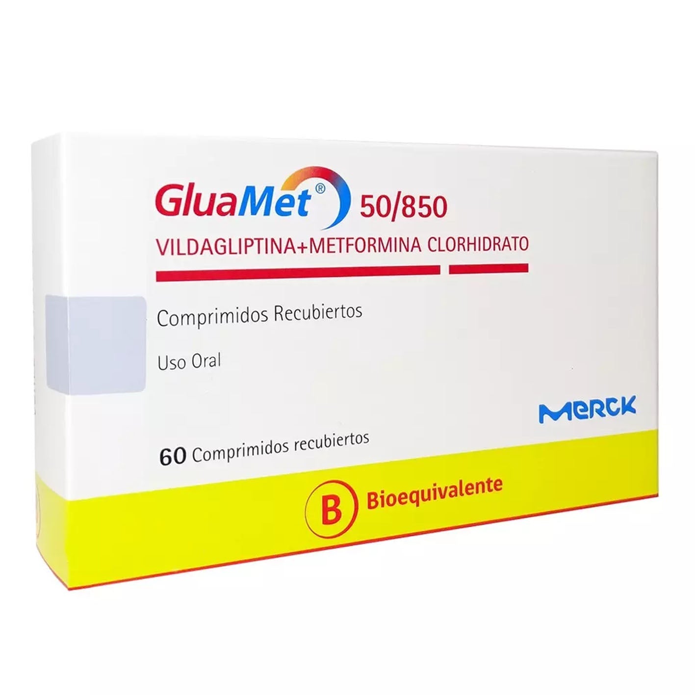 Gluamet Comprimidos Recubiertos 50/850 - Farmacias Curie