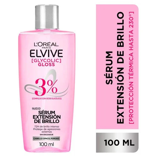 Sérum Elvive Glycolic Gloss 3% - Farmacias Curie