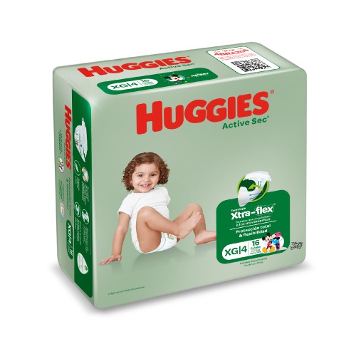 Huggies Pañal Active Sec XG